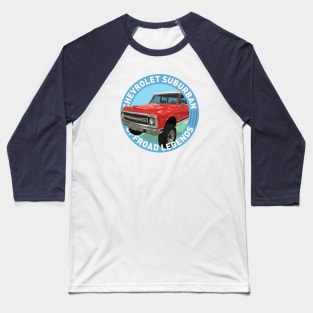 4x4 Offroad Legends: Chevrolet Suburban 5K (red) Baseball T-Shirt